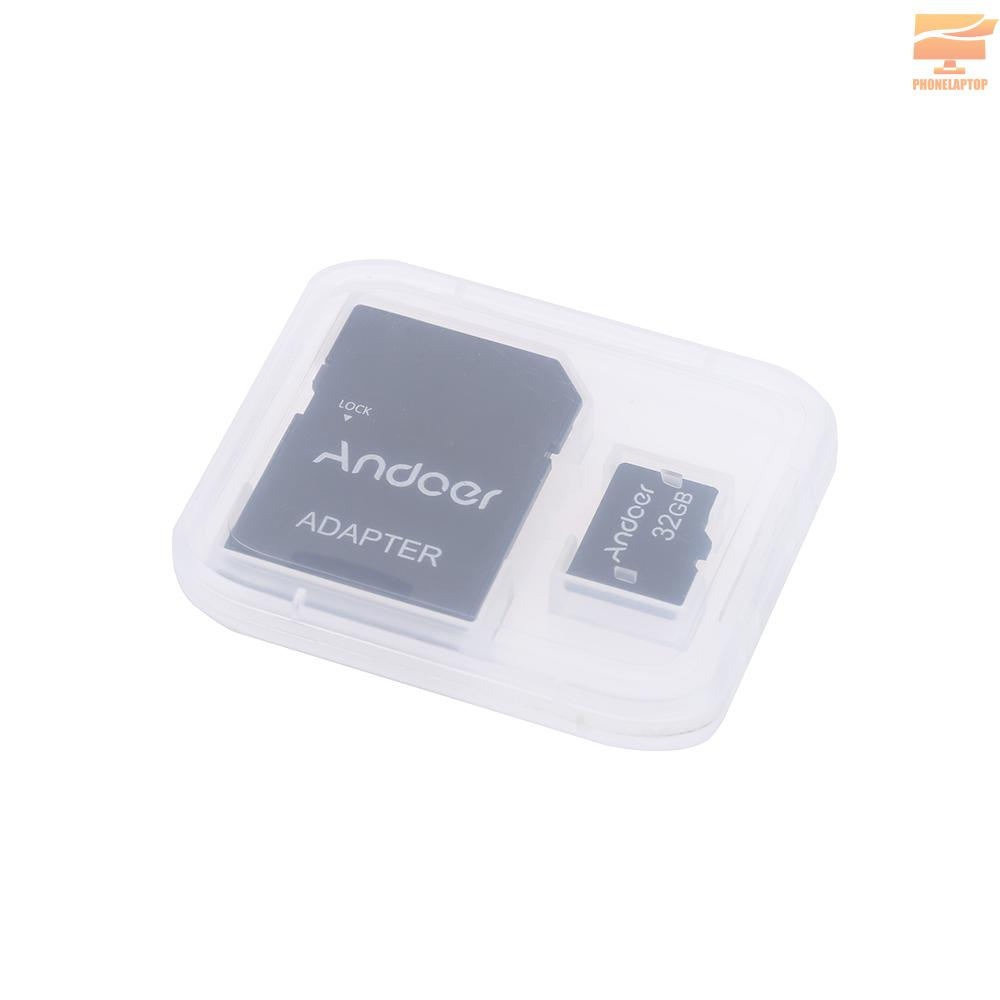 ANDOER Thẻ Nhớ Tf 32gb Class 10 Cho Máy Ảnh / Điện Thoại / Máy Tính