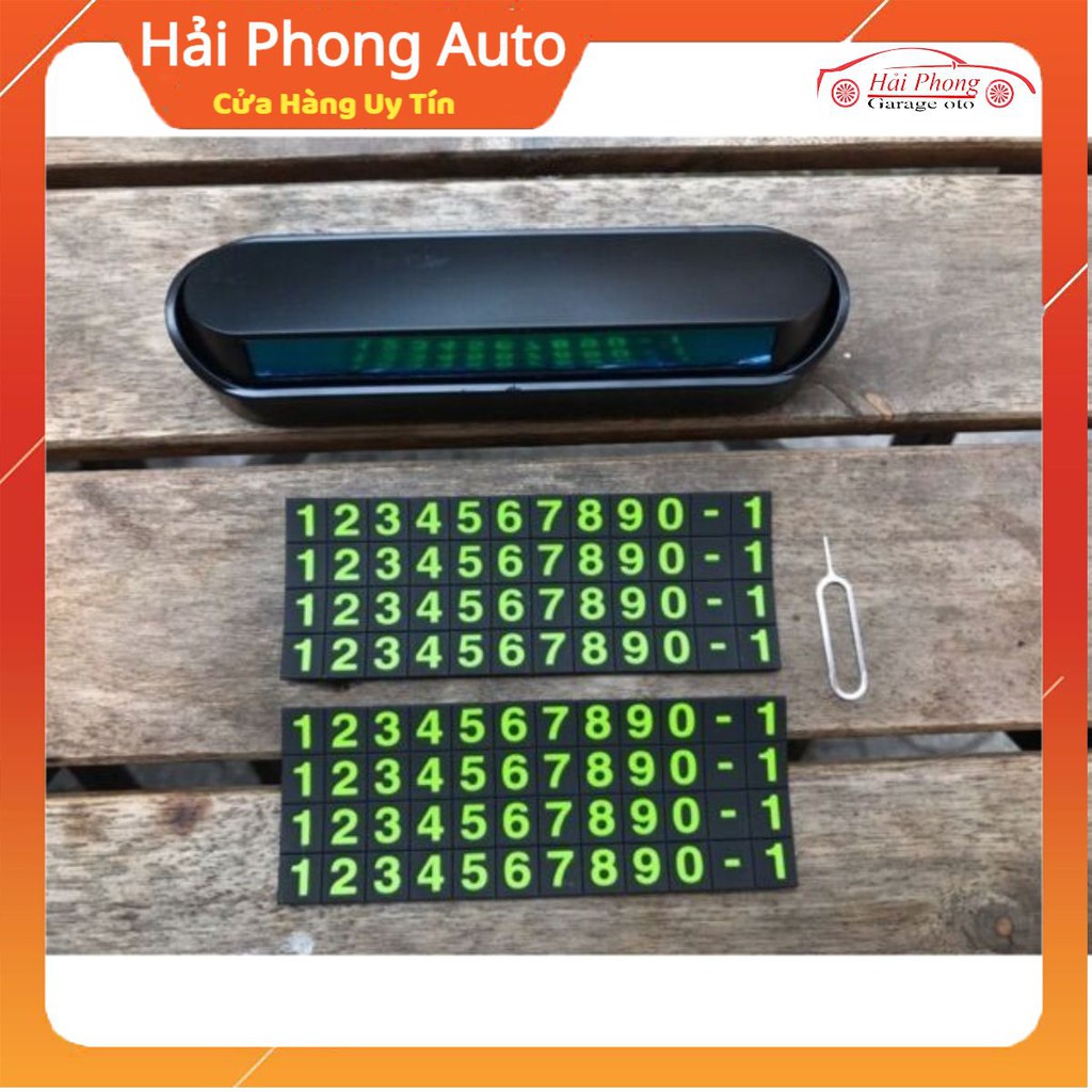 Bảng số điện thoại cho ô tô bộ 4 dãy số đặt taplo ô tô | BigBuy360 - bigbuy360.vn