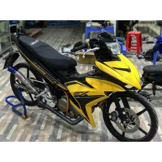Tem rời Exciter 150 vàng đen