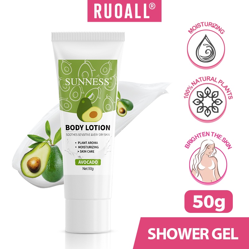 Sữa dưỡng thể RUOALL Yến Mạch và Bơ 50ML