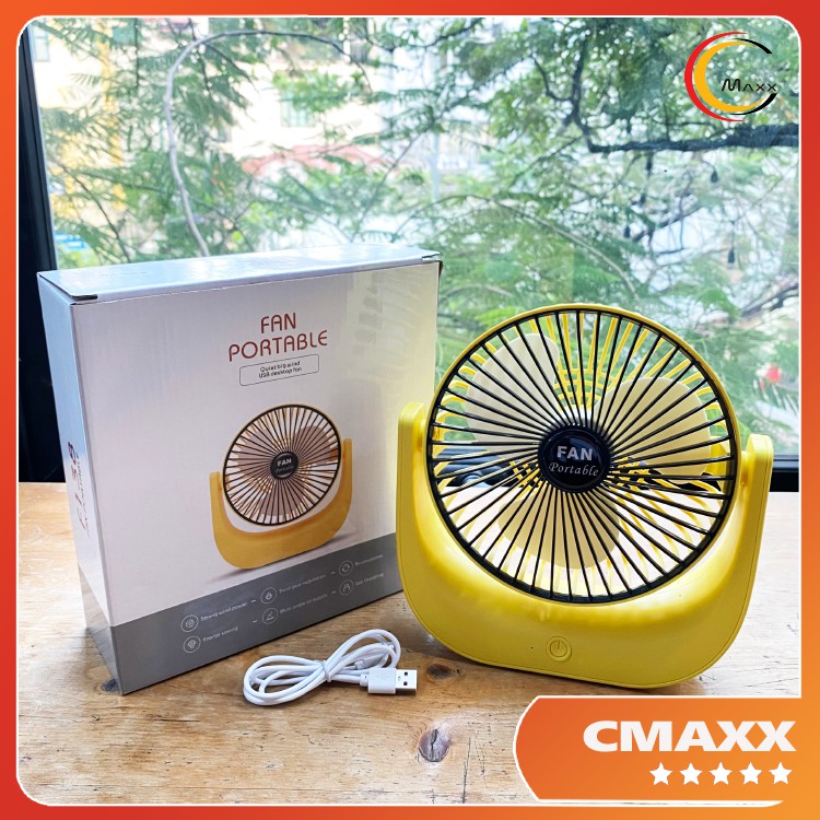 QUẠT MINI FAN PORTABLE SIÊU TIỆN DỤNG – GIA DỤNG CMAXX