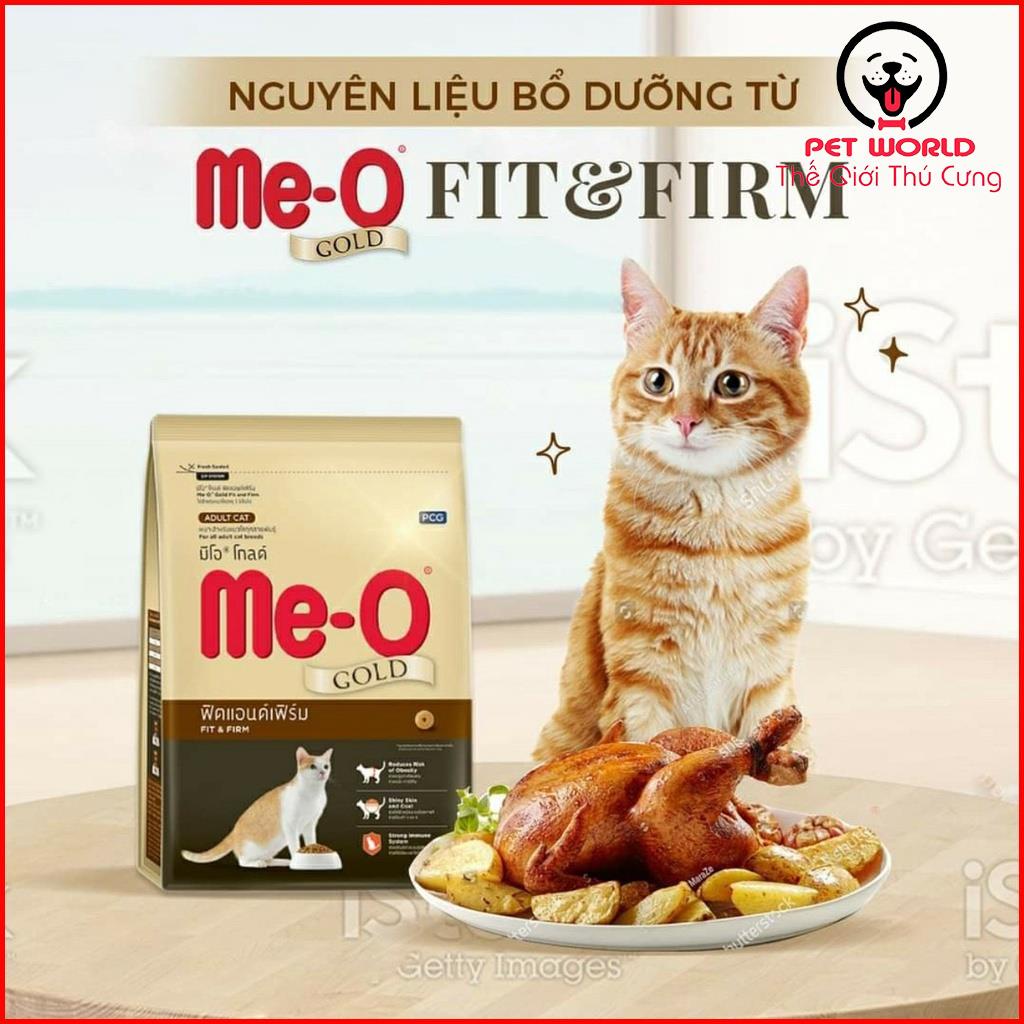 Thức ăn hạt mèo dạng viên Me-O Gold - Thức ăn mèo cao cấp ThaiLan