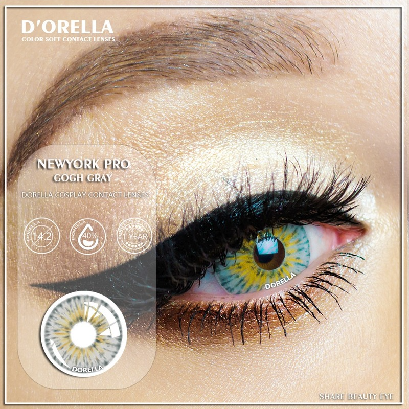 Cặp kính áp tròng nhiều màu sắc tùy chọn 2022 dành cho hóa trang nhân vật anime thời trang