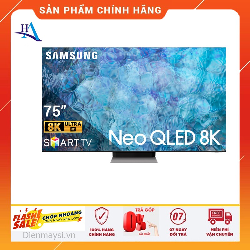 Smart Tivi Neo QLED Samsung 8K 75 inch QA75QN900AKXXV (Miễn phí giao tại HCM-ngoài tỉnh liên hệ shop)