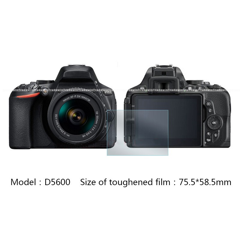 Kính Cường Lực Cao Cấp Cho Màn Hình Nikon D5600 D5500 D5300 D5200 D5100 Nikon D5600 D5500 D5300 D5200 D5100