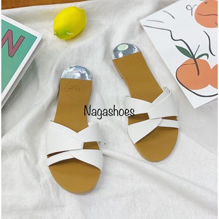 DÉP ĐAN CHEO PHỐI GÓT BẠC NAD97