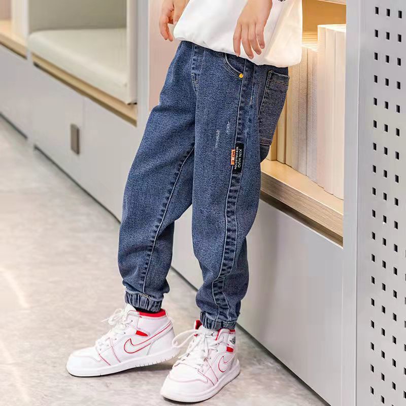 Quần Jean Dài Thời Trang Năm Mới 2022 Cho Bé Trai