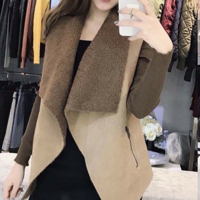 Da lộn lót lông  hàng si hàng thùng