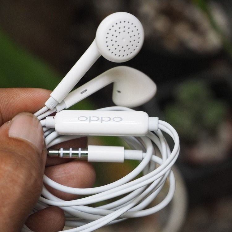Tai nghe Oppo jack 3.5mm Zin Chính Hãng Xài được cho tất cả các dòng điện thoại oppo samsung vivo xiaomi