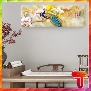 Vỏ bọc điều hòa treo tường chống bụi bẩn rêu mốc bằng vải cao cấp 3D - T3A2