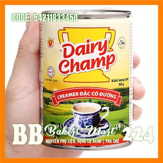 Sữa ĐẶC có đường DAIRY CHAMP VixuMilk - Lon 500gr