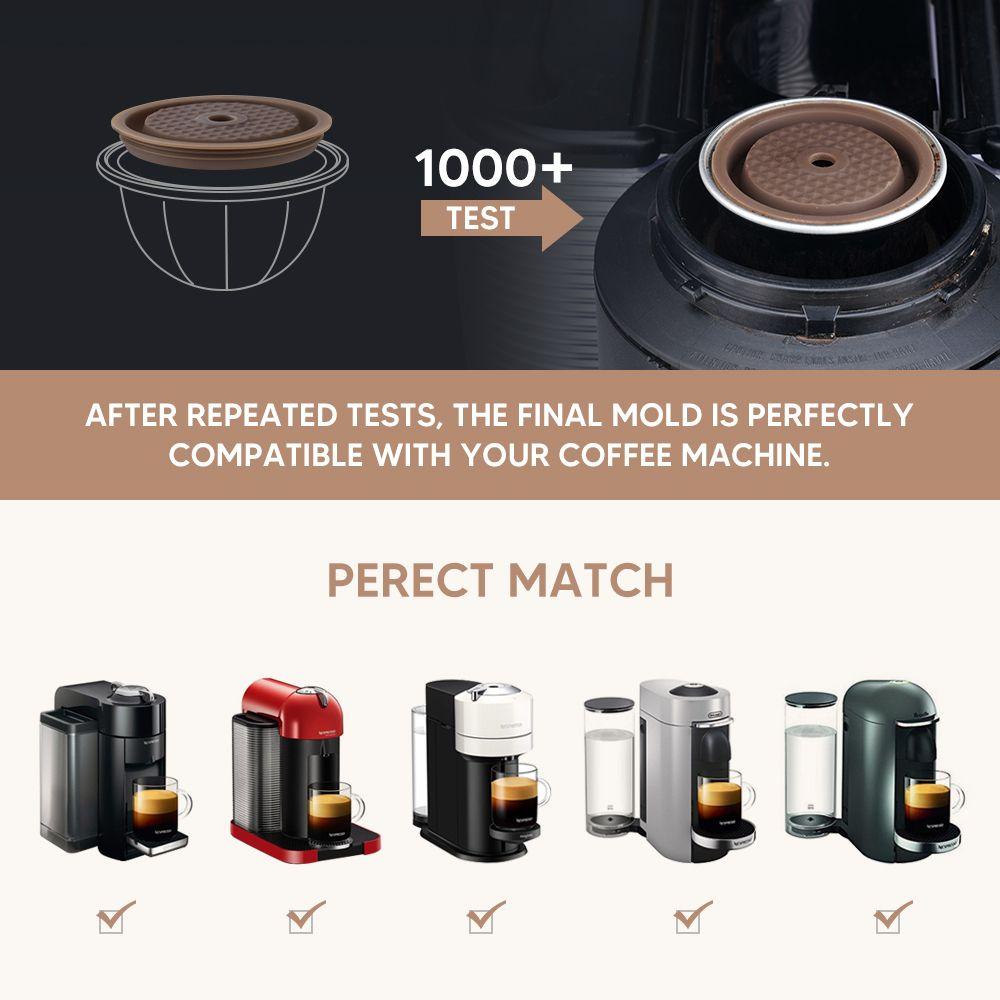 PINEVN Nắp Silicone Cho Máy Pha Cà Phê Nespresso Vertuo Next