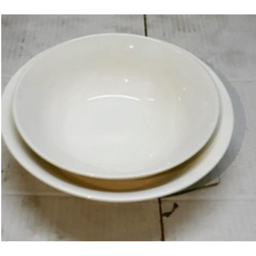 Bát Tô sứ  trắng loe