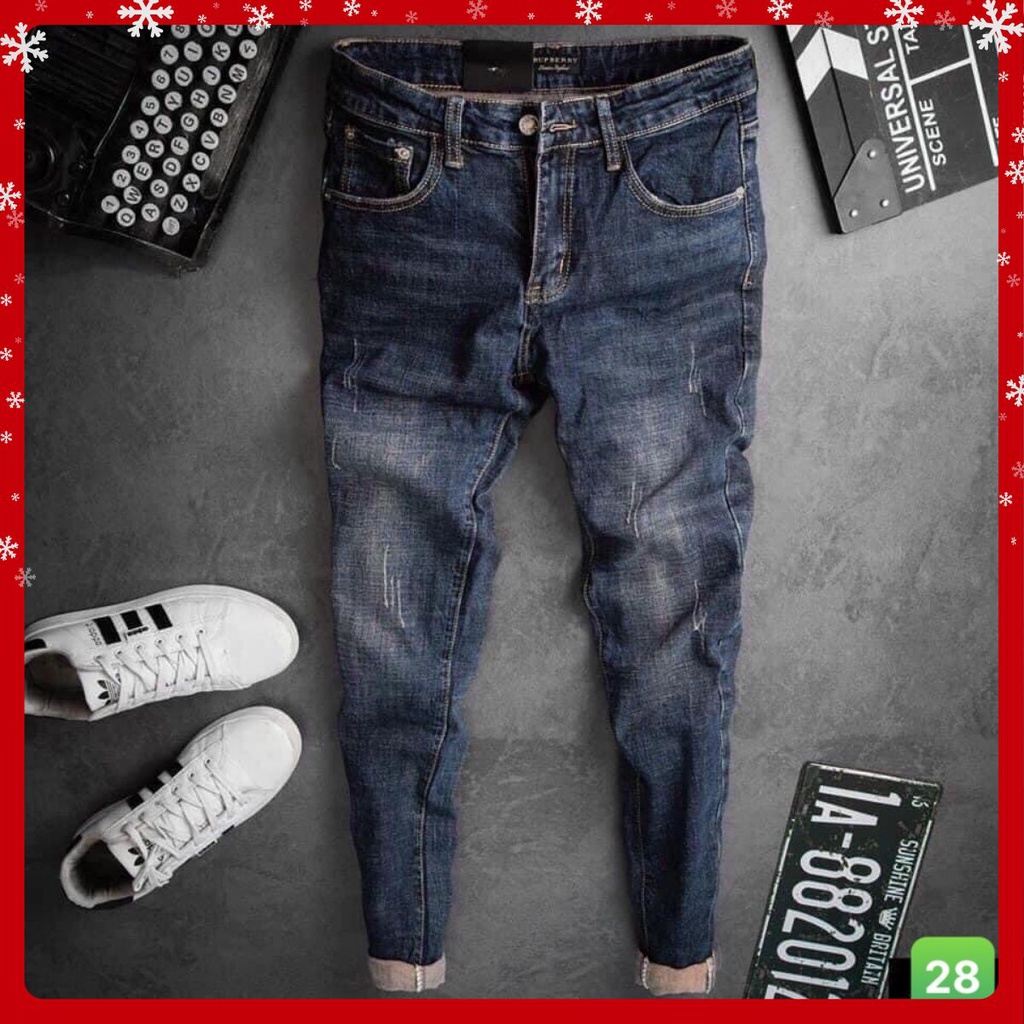 Quần jean nam 💥Freeship💥 Quần Jean Nam, Quần rin chất bò cao cấp Ống Đứng Dáng Cao Basic HA95