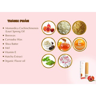 SON GẤC DƯỠNG MÔI