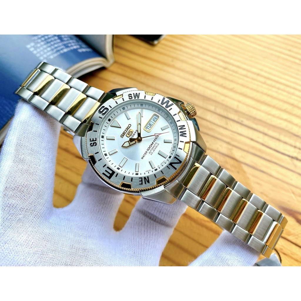 Đồng hồ nam chính hãng Seiko Sport SNZF08J1 - Máy cơ tự động - Mặt kính cứng