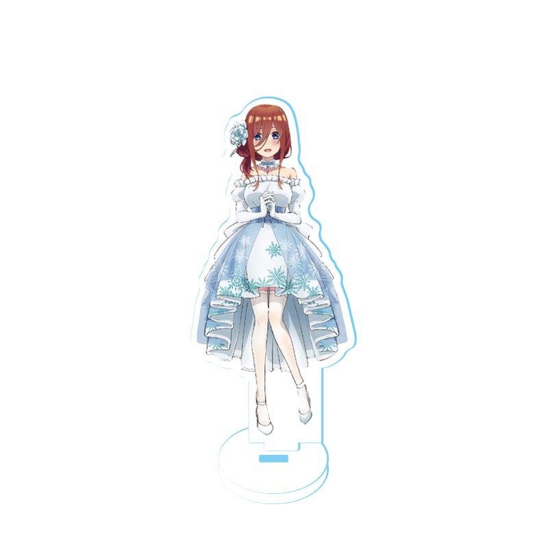 Mô hình nhân vật mica acrylic standee Gotoubun no Hanayome ver DẠ HỘI Nhà có năm nàng dâu in hình anime chibi