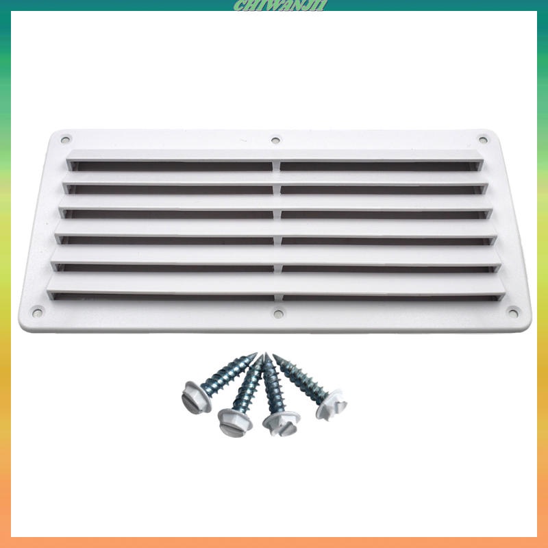 Ống thông hơi hình chữ nhật bằng nhựa ABS cho tàu thuyền RV Marine - 260mm x 125mm | BigBuy360 - bigbuy360.vn