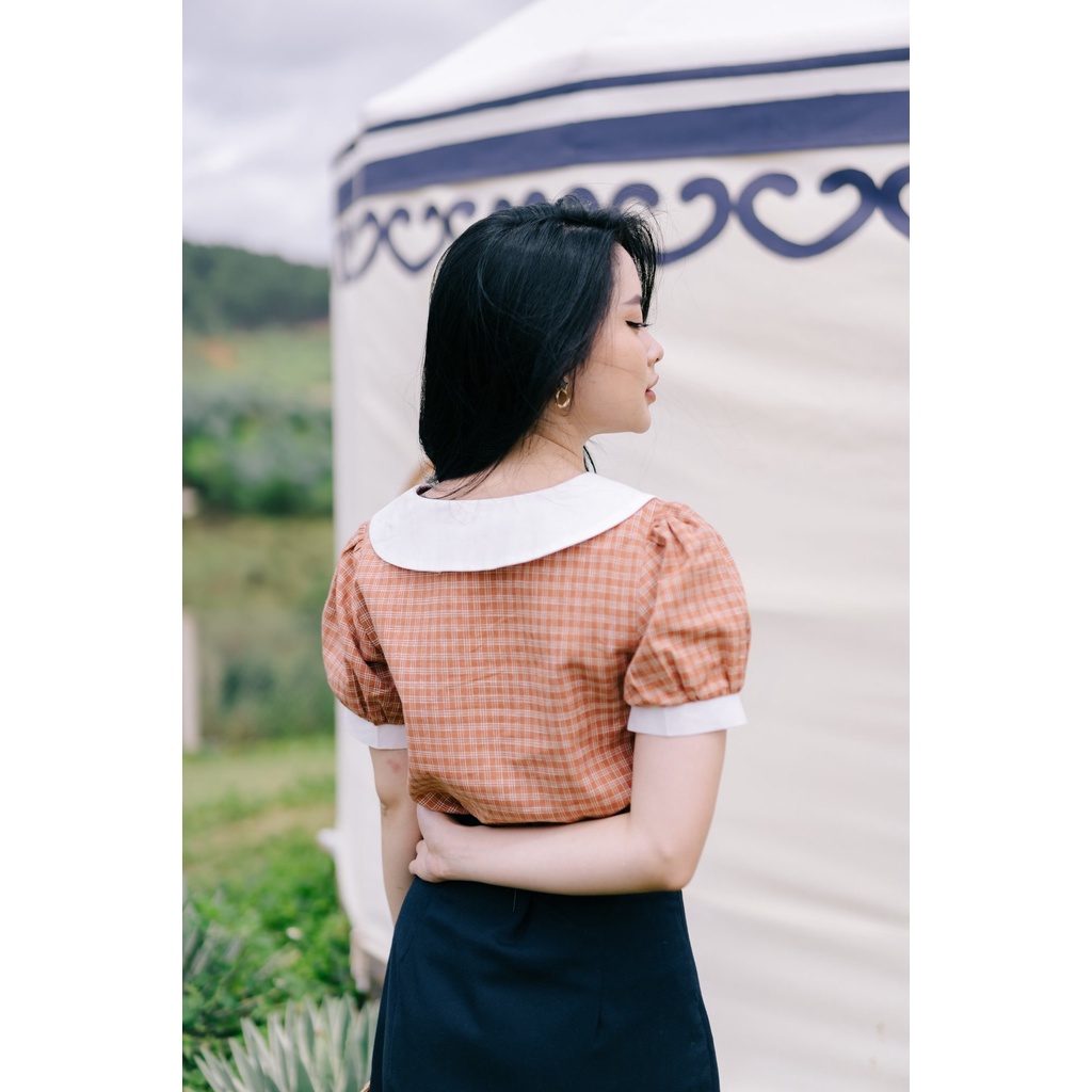 MINX - Áo Aster Contrast Collar Blouse