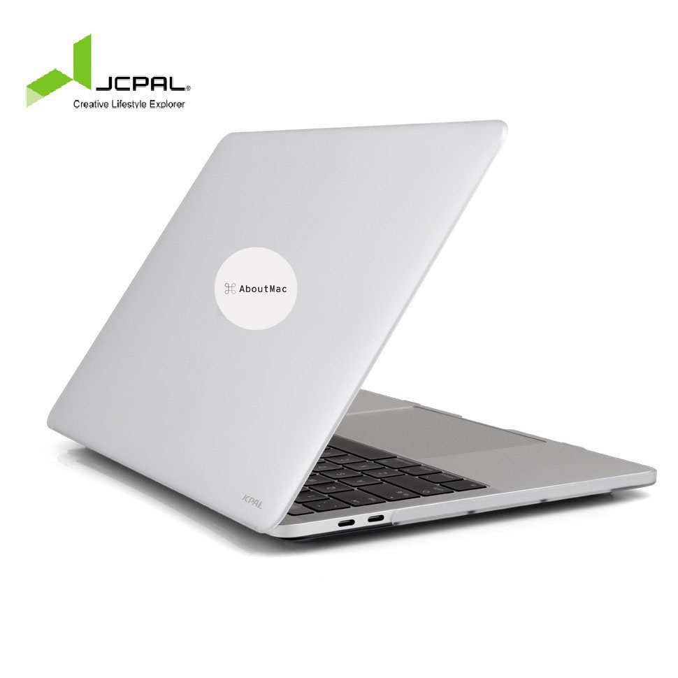 Ốp cho Macbook JCPal Macguard UltraThin đủ dòng - Trắng Đục (Tặng Kèm Nút Chống Bụi + Bộ k