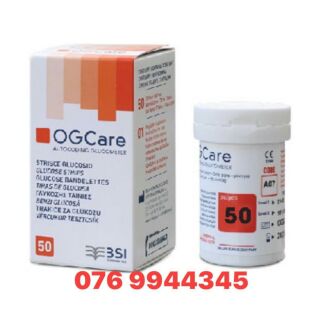 Que thử đường huyết OG care Date xa (50 que)
