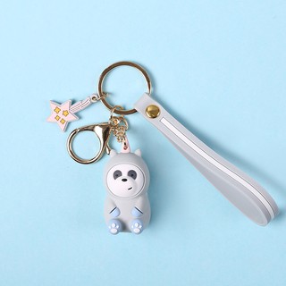 Móc khóa gấu WE BARE BEARS