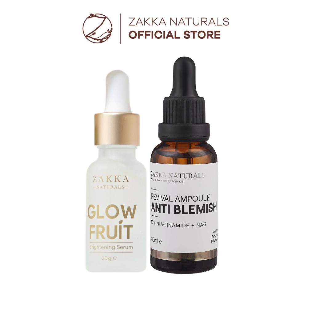 Bộ Đôi Làm Đều Màu Da & Trắng Sáng Zakka Naturals