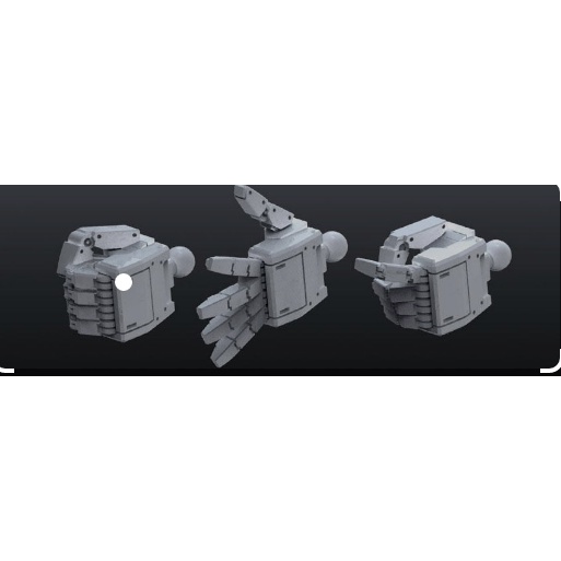 Phụ kiện BUILDERS PARTS HD 1/144 MS HAND 04 (E.F.S.F. large) Bandai 4573102619464