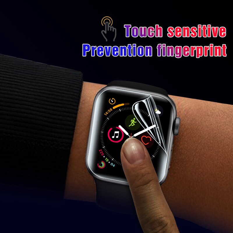Set 1/2 miếng dán bảo vệ mặt đồng hồ dành cho Apple Watch 1 2 3 4 cỡ 38/40/42/44mm