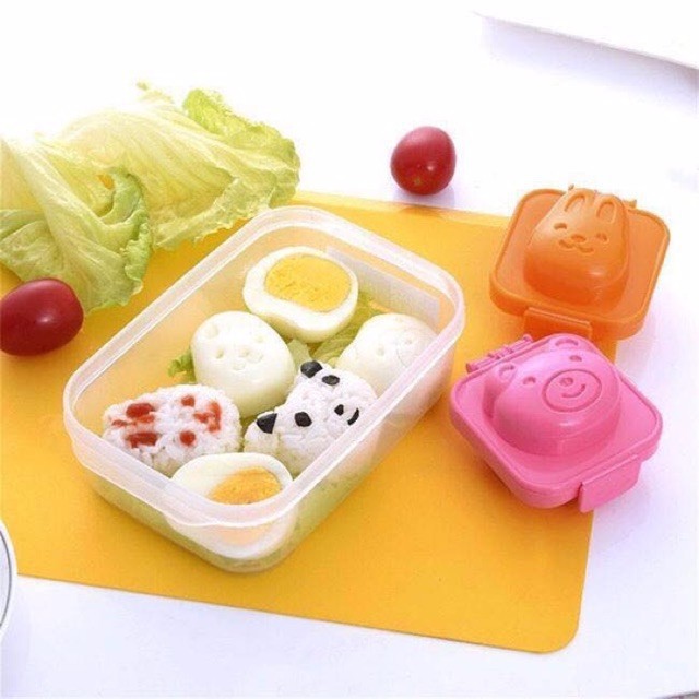 Sét 6 khuôn tạo hình cơm BENTO