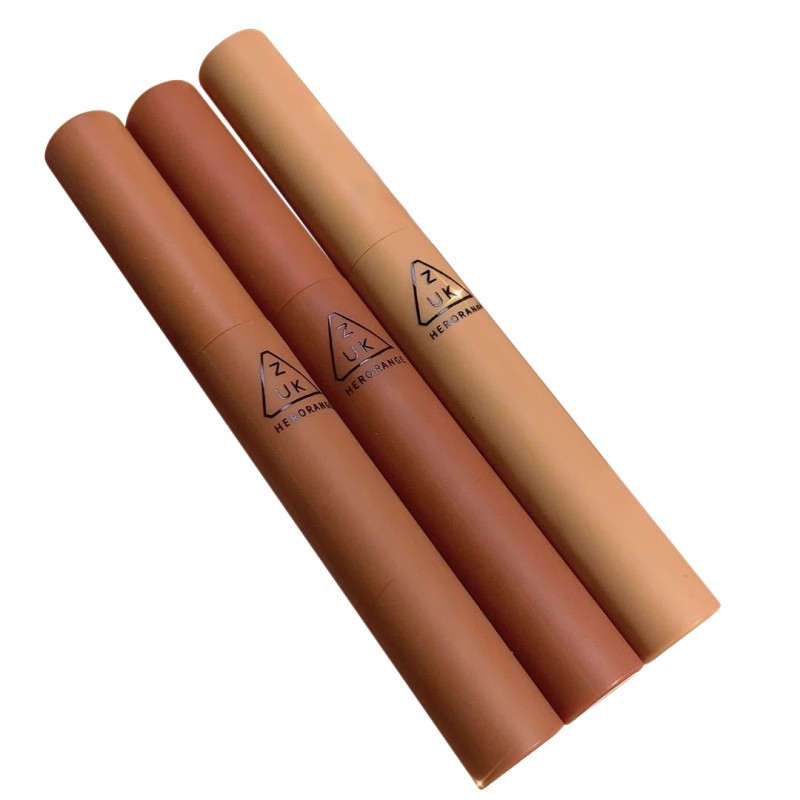 [Hàng mới về] Bộ 3 cây son lì hình điếu thuốc Herorange chuyên dụng | BigBuy360 - bigbuy360.vn