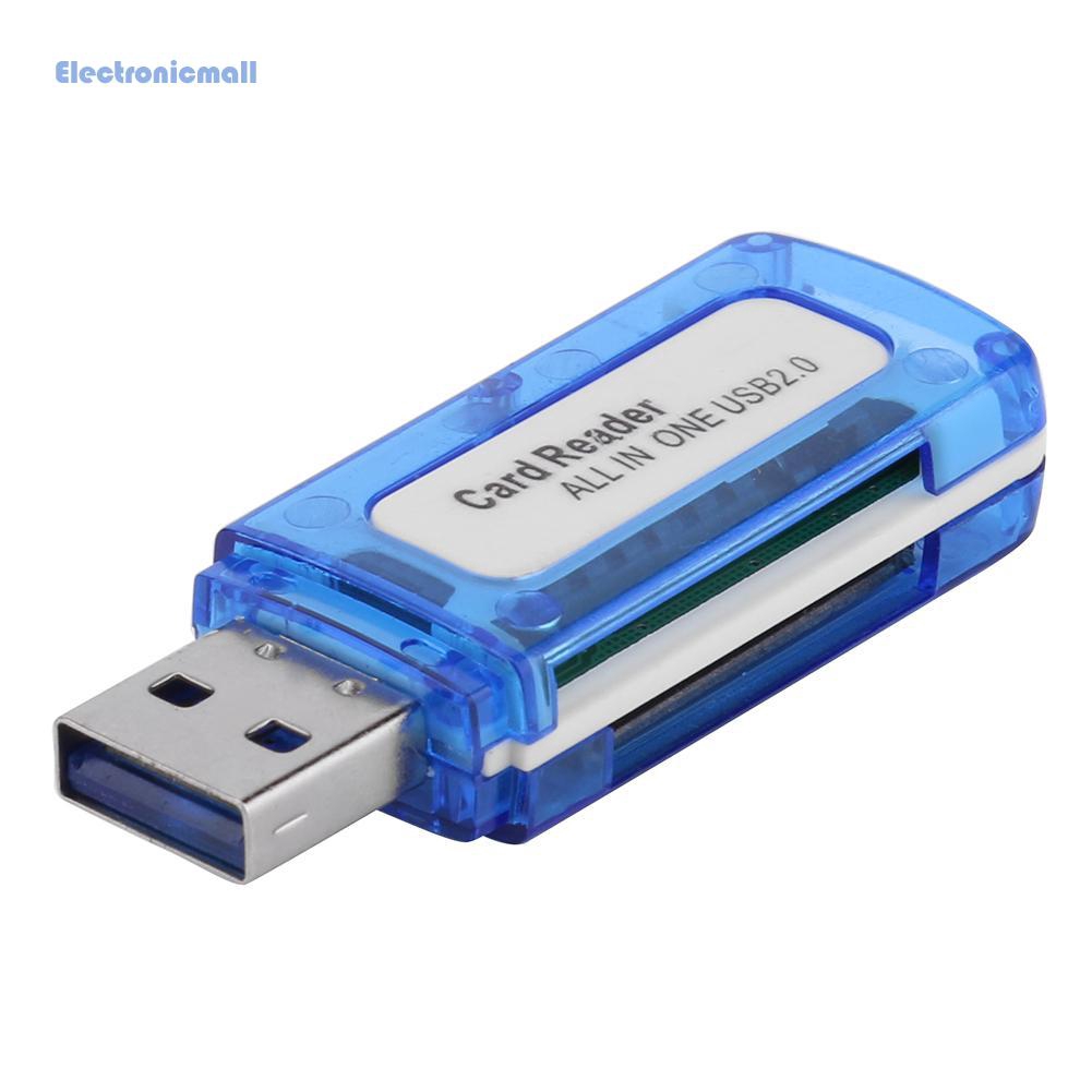 Đầu Đọc Thẻ Nhớ 4 Trong 1 Usb 2.0 Cho Micro Sd Tf M2