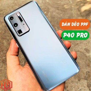 Dán dẻo PPF huawei p40 pro trong suốt hoặc nhám chống bám vân tay bảo vệ điện thoại mua 1 tặng 1 huỳnh tân store