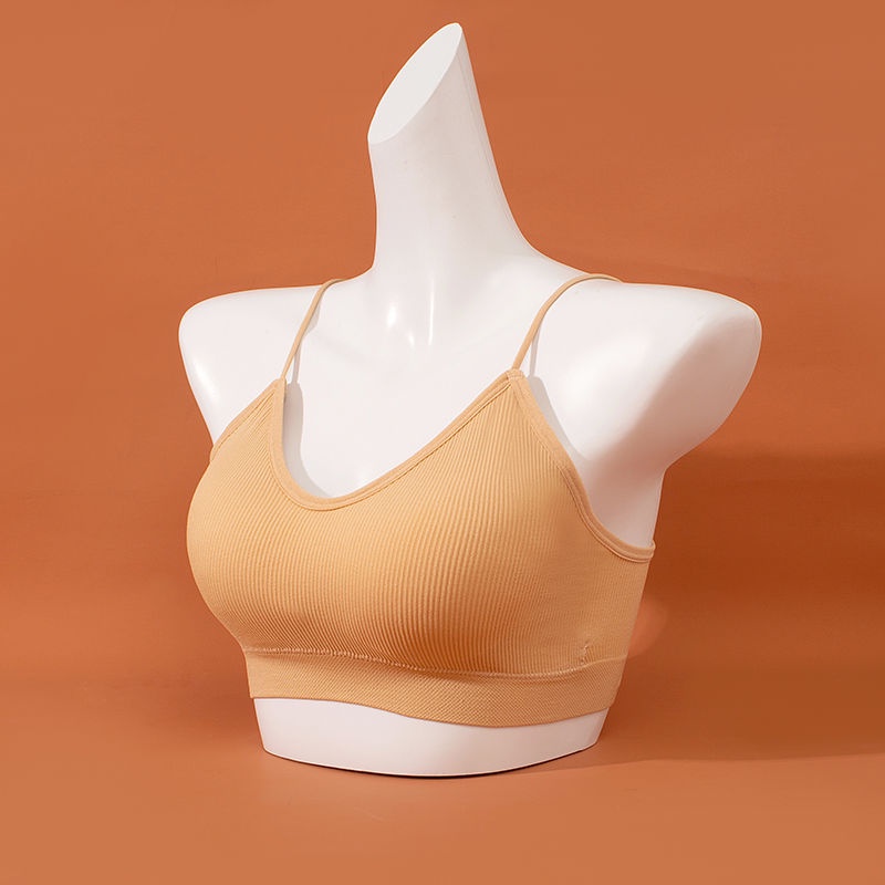 Áo Không Tay Không Gọng Chất Liệu Co Giãn Tốt Thời Trang Cho Nữ