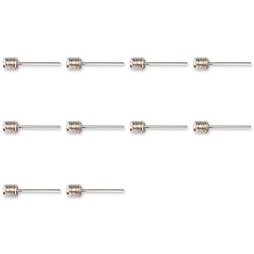 Set 10 Kim Bơm Bóng Rổ / Bóng Đá Bằng Thép Không Gỉ