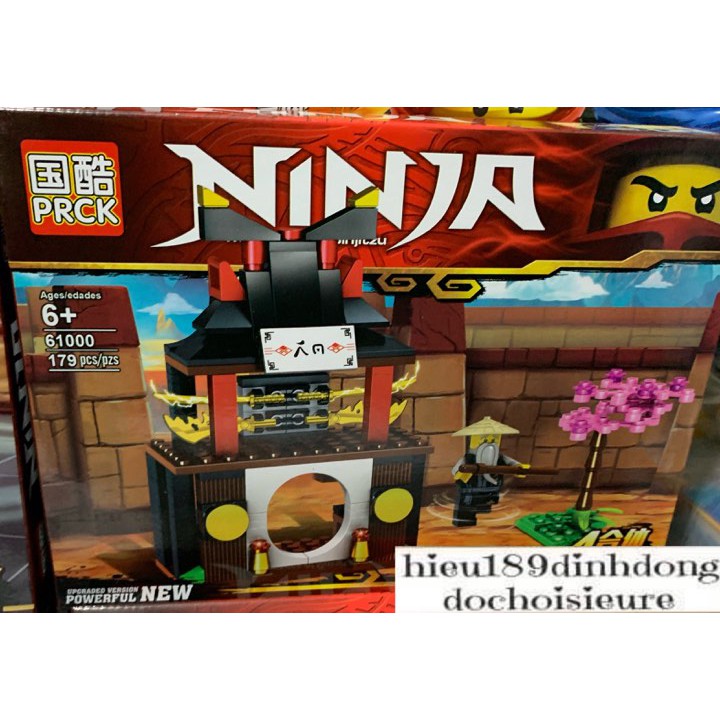 Lắp ráp xếp hình Sư phụ và các ninja 61000