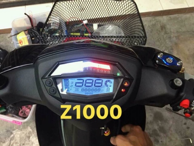 Trọn bộ đồng hồ điện tử Z1000 gắn cho Wave