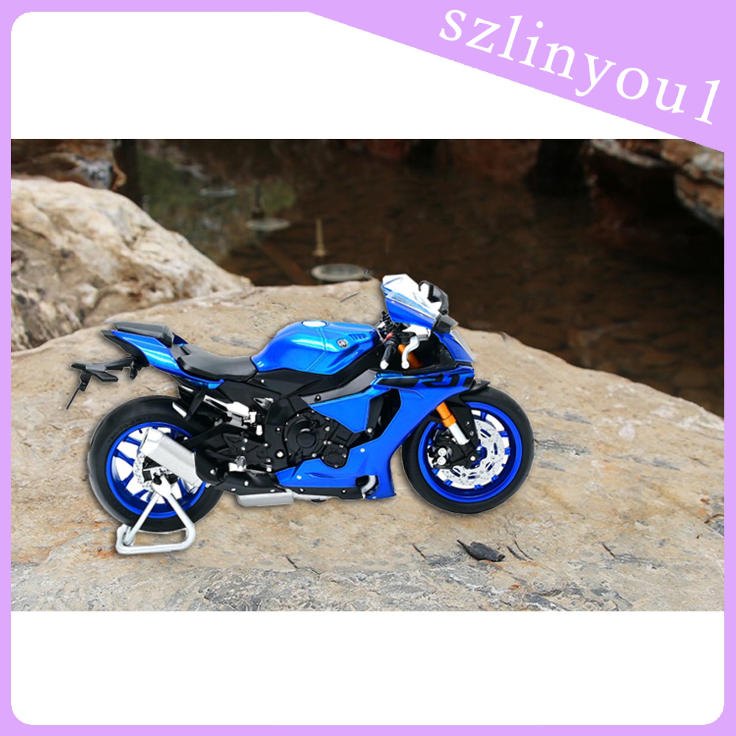 Mô Hình Xe Mô Tô Yamaha Yzf-R1 Tỉ Lệ 1 / 18