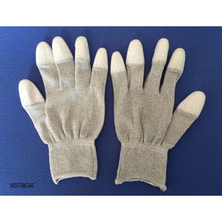 [FREESHIP 99k] Găng Tay Phủ PU Đầu Ngón - Chống Tĩnh Điện