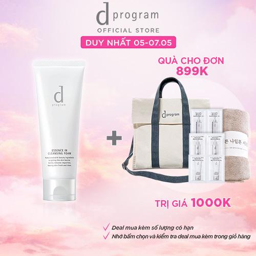 Sữa Rửa Mặt D Program Essence In Cleansing Foam 120g