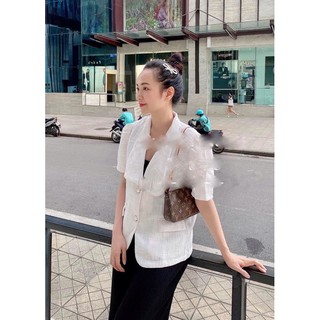 kẹp tóc 𝘾𝙝𝙖𝙣𝙚𝙡 nơ đính đá
