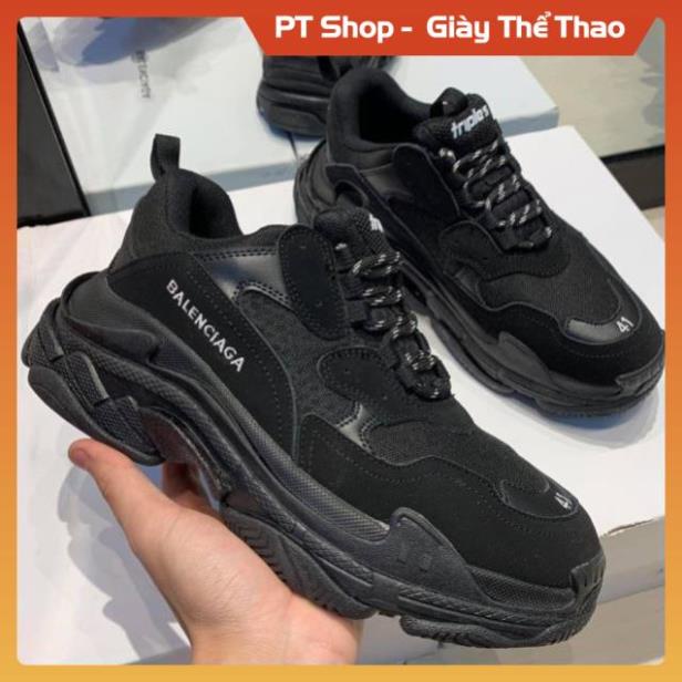 Giày balen màu đen cao cấp, Giầy Sneaker balenciag.a đỏ xanh vàng trắng các màu full phụ kiện