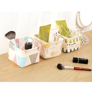 Giỏ vải đựng đồ MINI 10x10x9cm