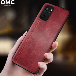 Ốp Lưng Điện Thoại Bằng Da Pu + Tpu Chống Sốc Cho Xiaomi Redmi Note 10