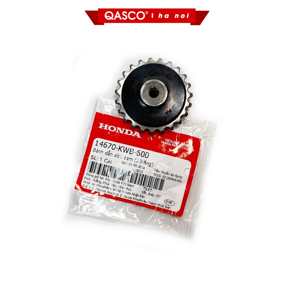 Bánh dẫn xích cam WAVE RS / RSX / S 110 (23răng) (14670KWB600) HN