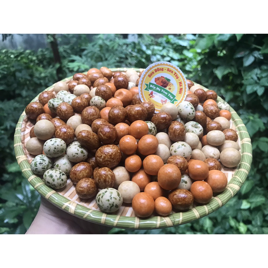 1KG ĐẬU PHỘNG MIX VỊ SIÊU NGON GIÒN XỐP ĐẢM BẢO ĂN LÀ NGHIỀN