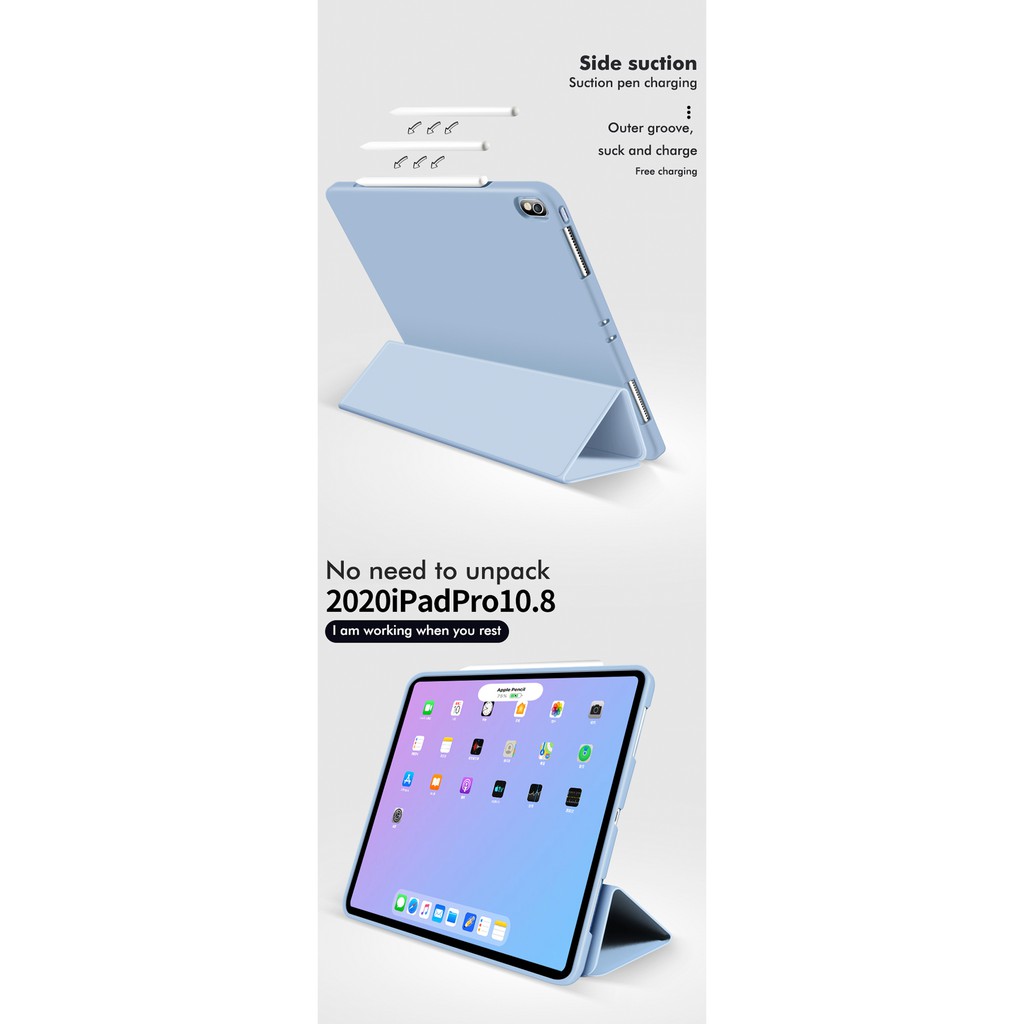 Ốp máy tính bảng cho Ipad Air 4 10.9 Ipad Pro 11 2020 10.2 8 7th | BigBuy360 - bigbuy360.vn