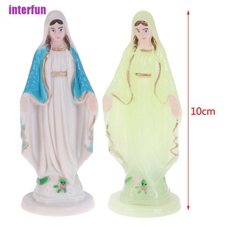 Tượng Đức Mẹ ban bình an - nhựa 10cm