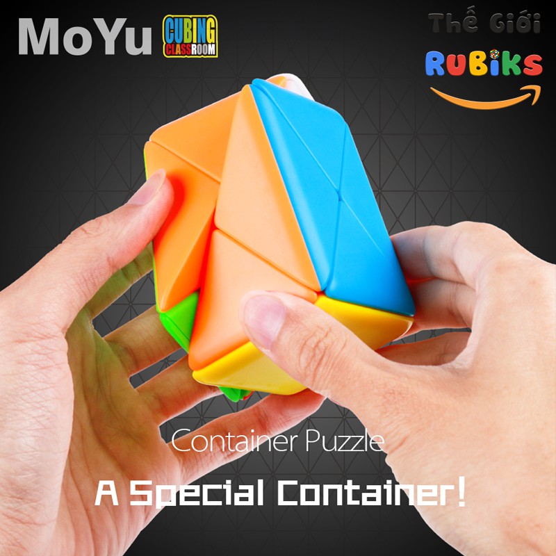 Khối Rubik MoYu Container Biến Thể Skewb Puzzle Cube