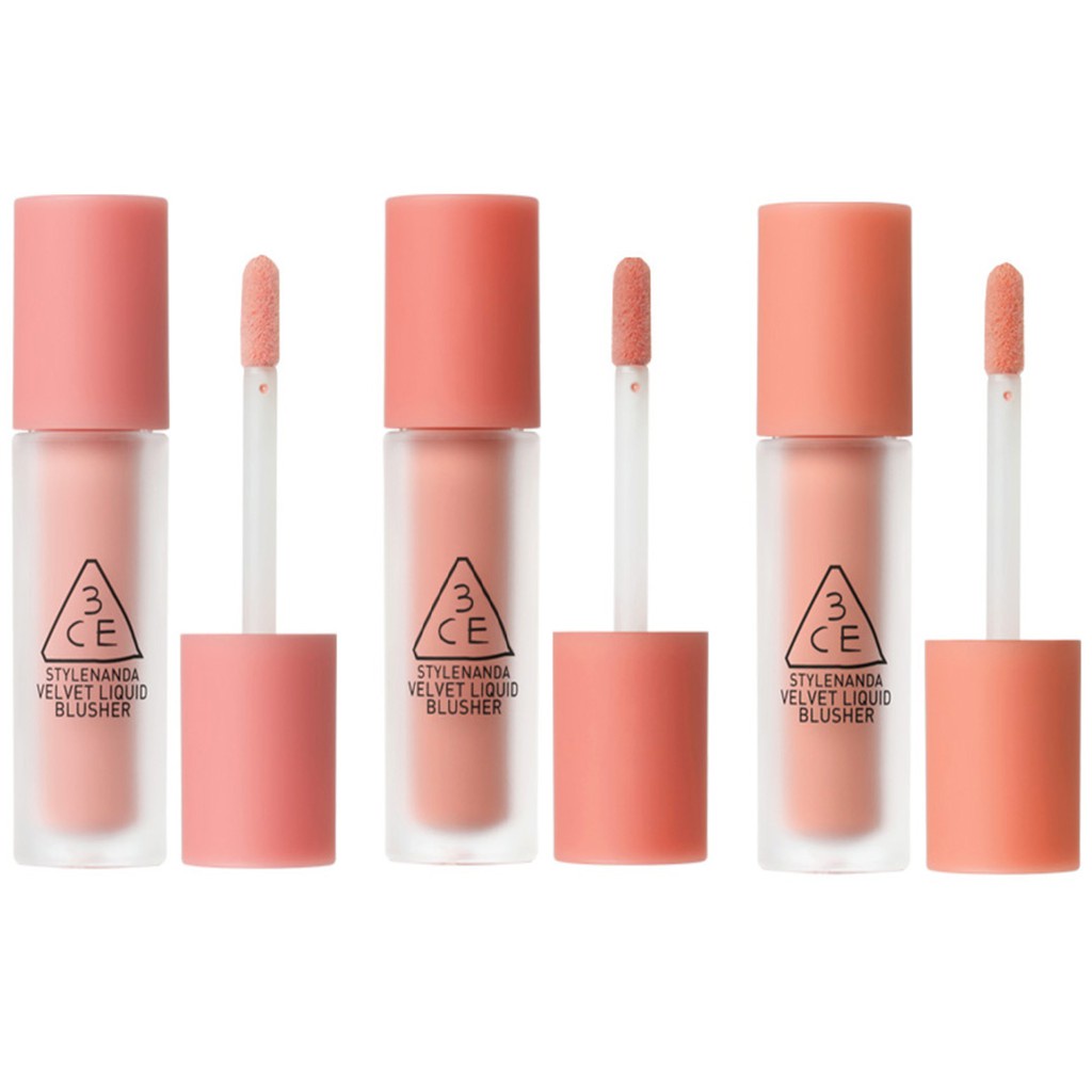 Má Hồng Dạng Kem 3CE velvet Liquid Blusher